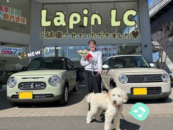 ラパンLC　ご納車させていただきました