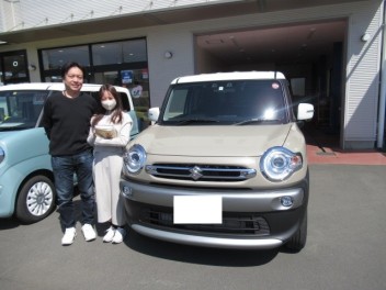 クロスビー　納車式です！