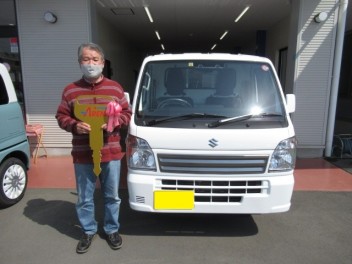 キャリイ納車です。