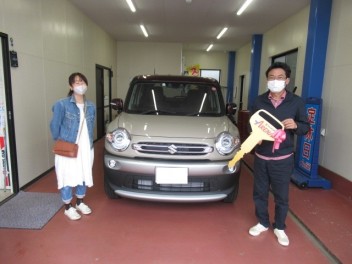 クロスビー納車です。