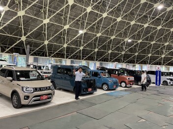 ディーラー中古車フェア参加いたしました