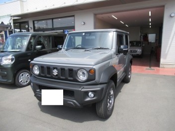 ジムニ－シエラ　納車式です！！