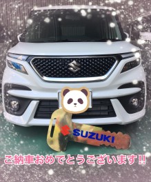 U様ソリオご納車おめでとうございます！！！！