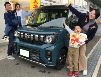 スペーシアギア納車いたしました！！！