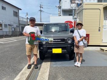 ジムニーご納車おめでとうございます！