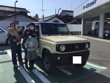 ジムニー２トーンカラーご納車