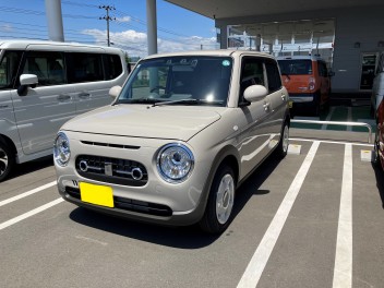 A様新車アルトラパンご納車です！！！