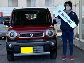 ハスラーを納車しました!!!