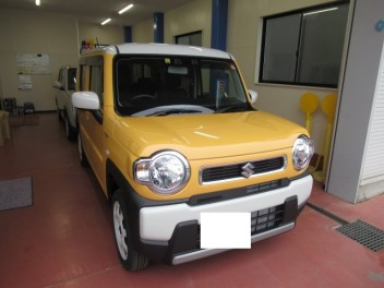 ハスラー　納車式です！