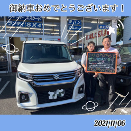 ソリオのご納車です♪