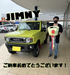 ご納車おめでとうございます！【ジムニー】