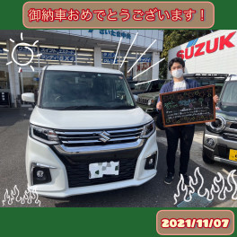 ソリオのご納車です＾＾