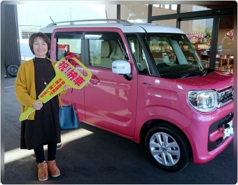 Ｋ様のスペーシア納車させていただきました！