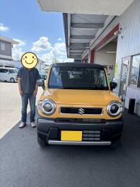 ハスラーご納車させていただきました！