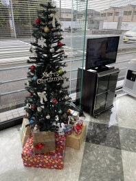 クリスマスの飾りつけ完成！！