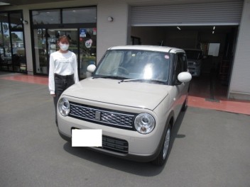 ラパン　納車式です！