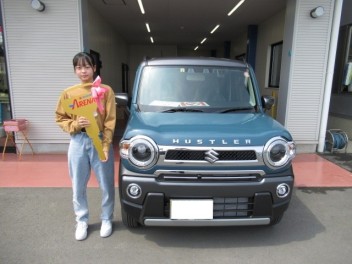 ハスラー納車です。