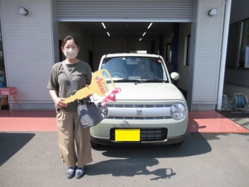 ラパン納車です