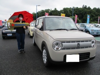 Ｋ様ラパンご納車おめでとうございます！