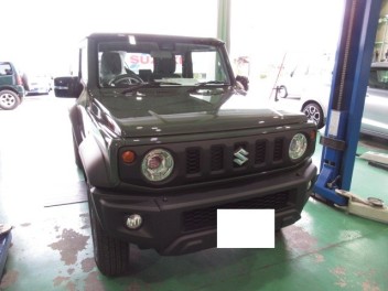 ジムニ－シエラ　納車式です！！