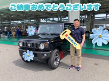 ジムニーご納車おめでとうございます！