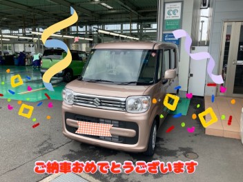 スペーシアご納車おめでとうございます！