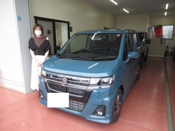 ワゴンRカスタムZ　納車式です！
