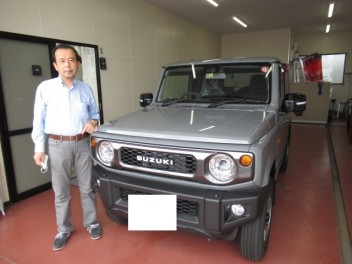 ジムニ－　納車式です！！