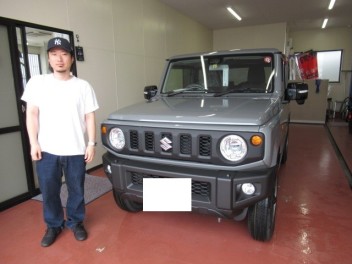 ジムニ－　納車式です！！