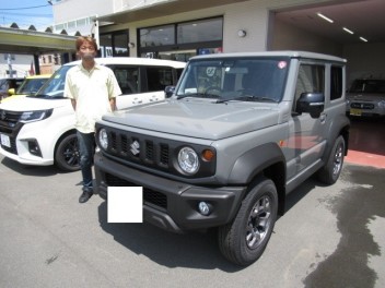 ジムニ－シエラ　納車式です！！