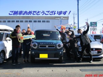 新型ハスラーご納車です！