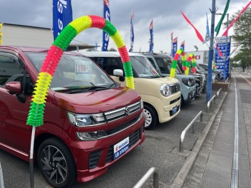 県庁前♪スズキの日中古車大商談会5月11日（土）～12日（日）♪