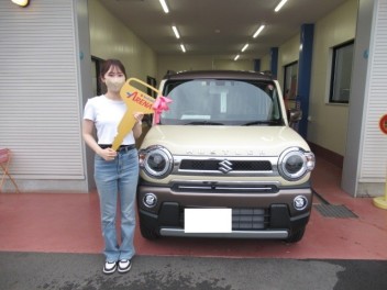 ハスラー納車です。