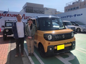 ☆新車スペーシアギア納車しました☆