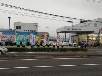 夏の事故ゼロ運動　街頭啓発を行いました！