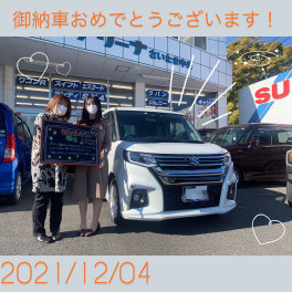 ソリオのご納車です！