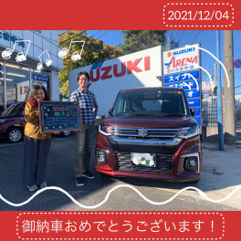 ソリオのご納車です♪