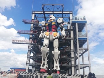 横浜！ガンダム見てきました：）