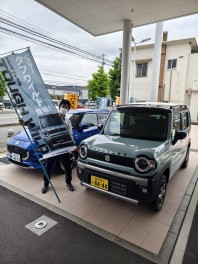 来ました！ハスラー　タフワイルド！