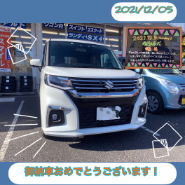 ソリオのご納車です＾＾