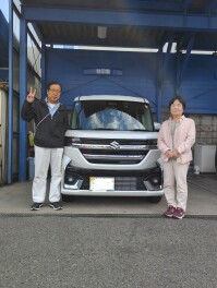 スペーシアカスタムご納車！