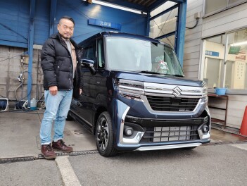 スペーシアカスタムご納車！