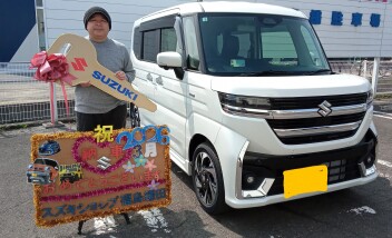 スペーシアカスタムご納車です！