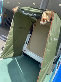 スペーシアベース、展示してます！！！