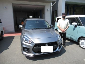 スイフトスポ－ツ　納車式です！