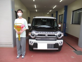 ハスラ－納車です