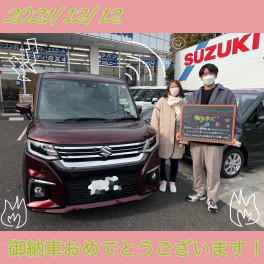 ソリオのご納車です♪