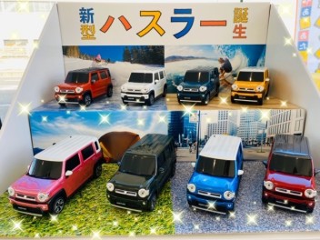 新型ハスラー出ました♡♡♡