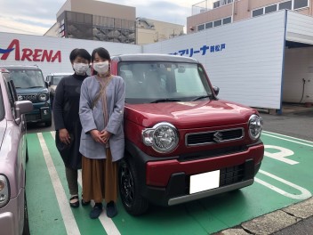 ☆新車ハスラー納車しました☆