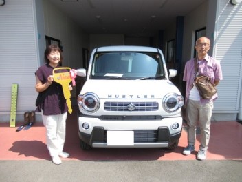 ハスラ－納車です